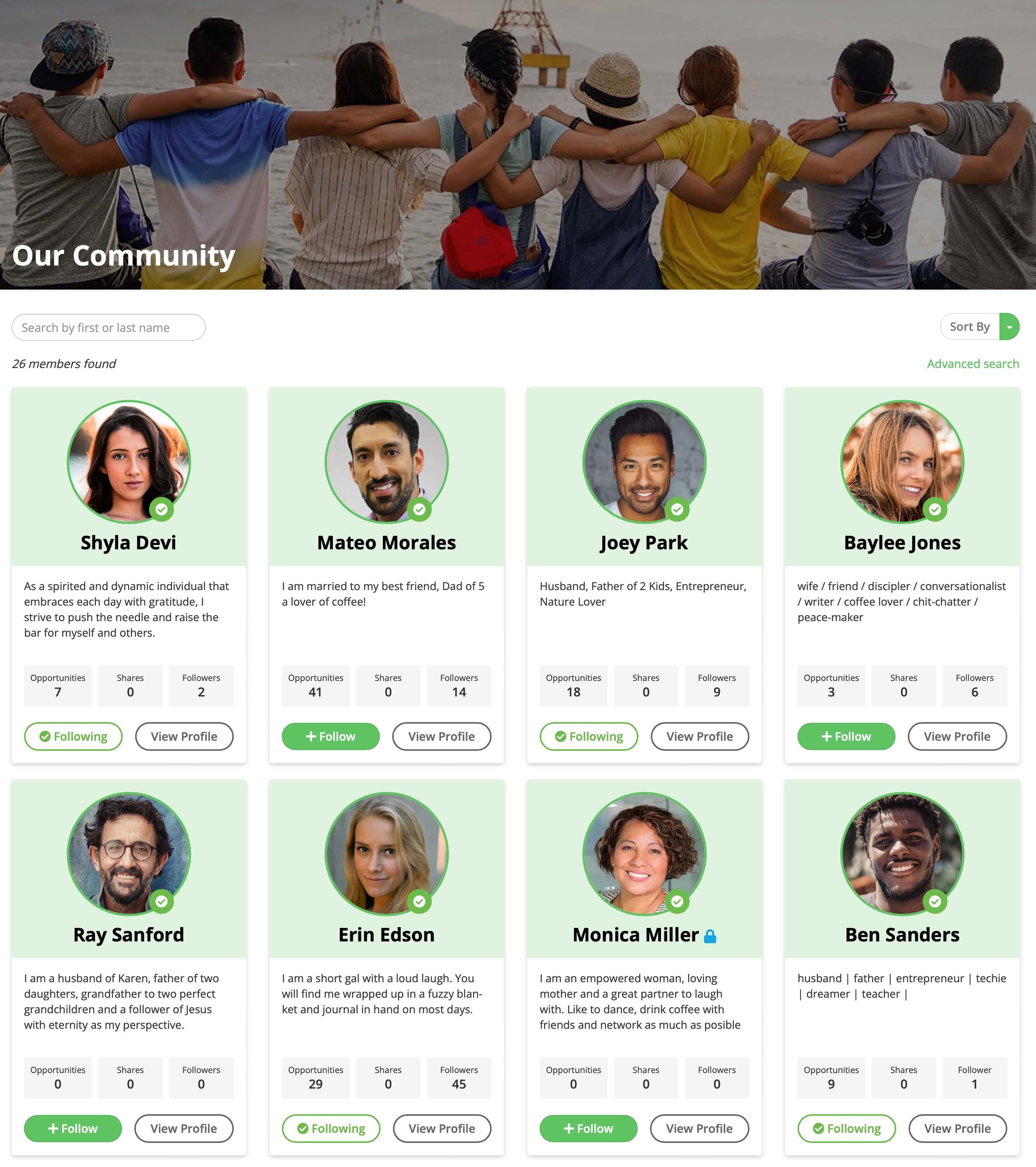 Impact.app SocialSphere Community Networking