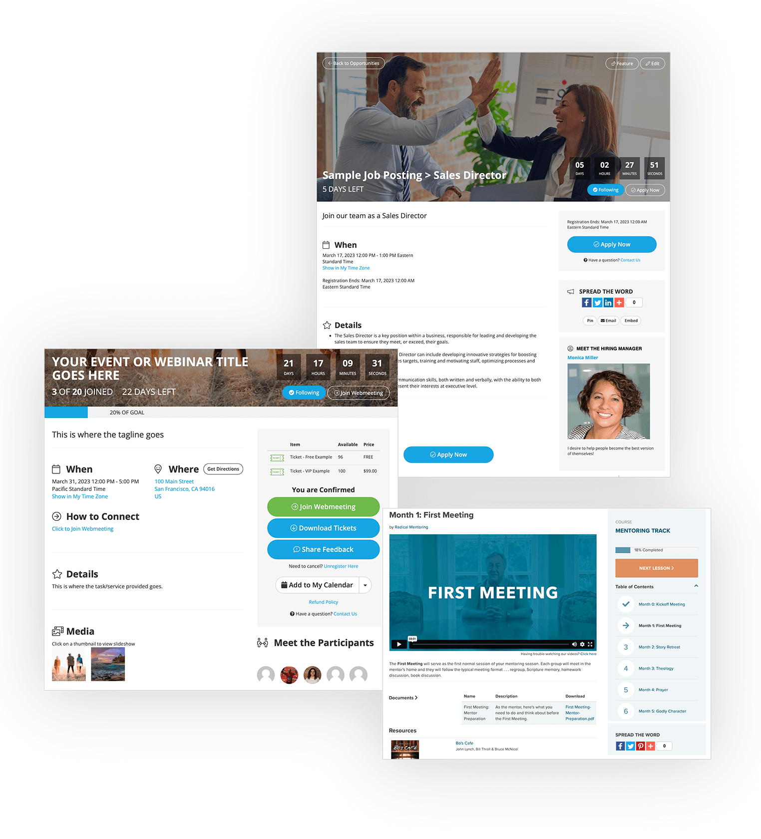 Impact.app Franchise Business Solutions - Learning Management, Event Management, Talent Aquisition